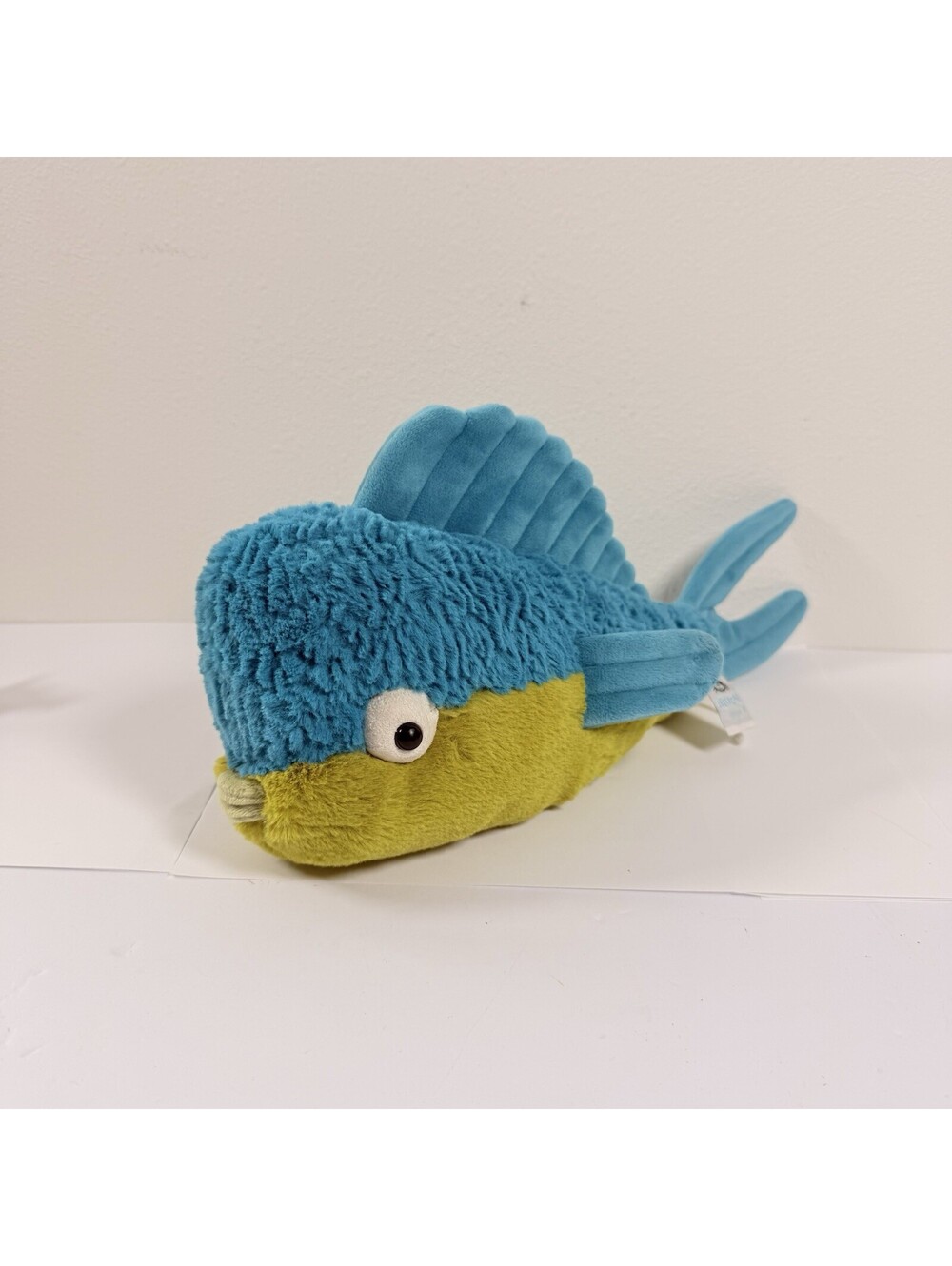 Jellycat Delano Dorado Fish Plush Stuffed Animal Retired